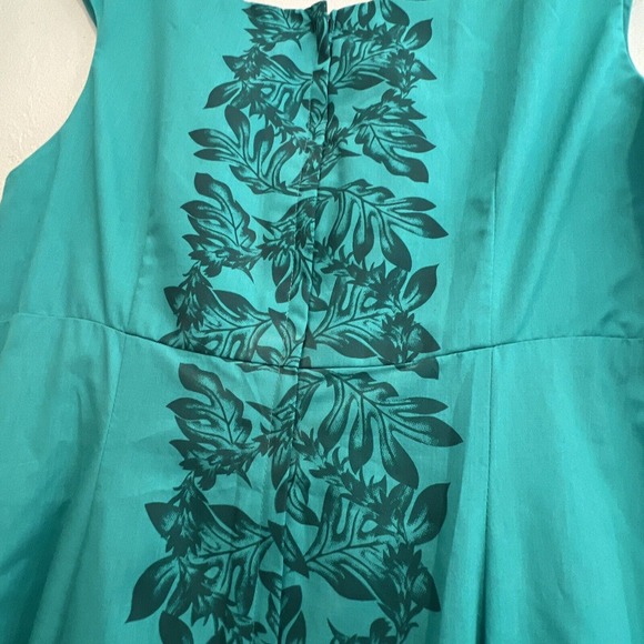 Princess Kaiulani Hawaiian Muumuu Size 10 Retro - Picture 5 of 7